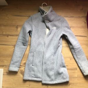Grey North Face Jacket